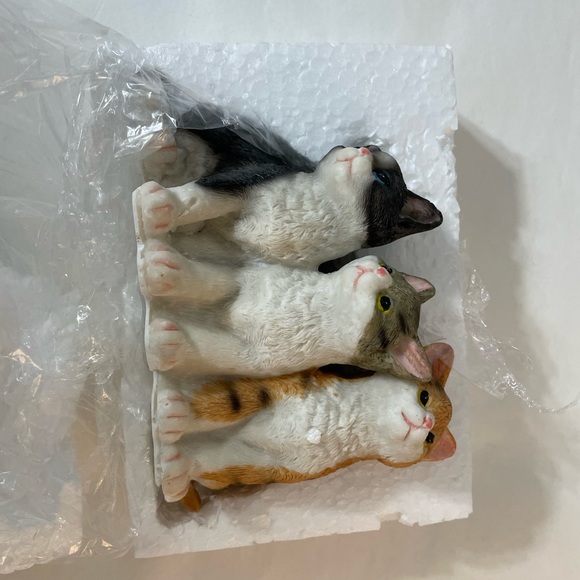 Cat collection feline trio figurine - Picture 3 of 12